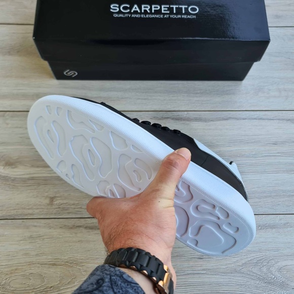 brand Designer white genuine leather sneakers unisex trainers shoes for men womens flats double zip low cut casual shoes main image 1